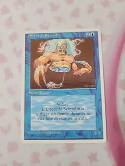 MTG Serendib Efreet FWB ITALIAN White Border Vintage Magic the Gathering NM - Image 1