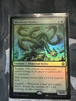 MTG Magic the Gathering Mossborn Hydra (Rare) Foundations NM FOIL - Image 1