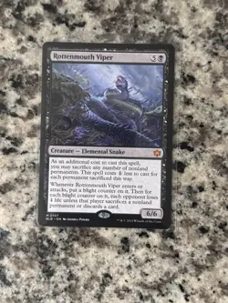 Rottenmouth Viper #107 Bloomburrow NM - Image 1