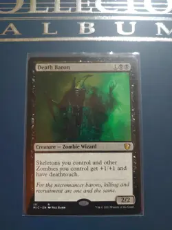 Death Baron Commander: Innistrad: Midnight Hunt Regular - Image 1