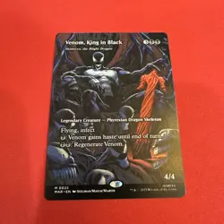 Venom, King in Black - Skithiryx, the Blight Dragon (Borderless) Marvel... - Image 1