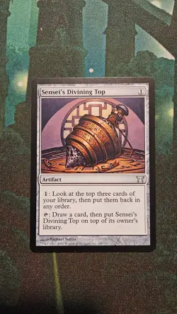 Sensei's Divining Top Chapions of Kamigawa Magic the Gathering MtG - Image 1