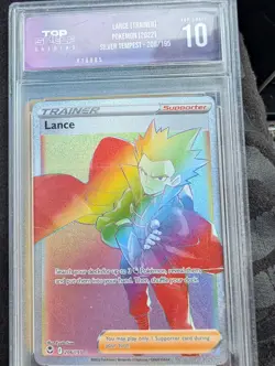Pokemon Silver Tempest Lance 206/195 Rainbow Full Art Trainer Secret Rare - Image 1
