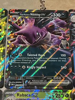 Pokemon TCG Destined Rivals Ex Cards Lot of 8 Near Mint Condition - Image 3