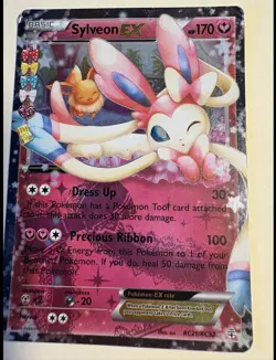 Pokemon TCG Sylveon RC21/RC32 Radiant Collection Holo Ultra Rare FREE SHIPPING - Image 1