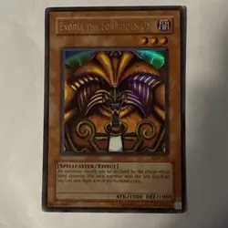 Yugioh Exodia the Forbidden One LOB-124 Unlimited Legend of Blue Eyes NM-LP - Image 1