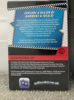 🔥 Pokemon TCG Black Bolt Booster Bundle (6 Packs) | NEW & SEALED | UK Stock 💥 - Image 3