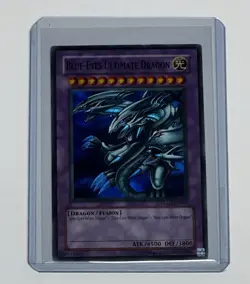 Yugioh Blue Eyes Ultimate Dragon DLG1-EN001 Super Rare (NM) - Image 1
