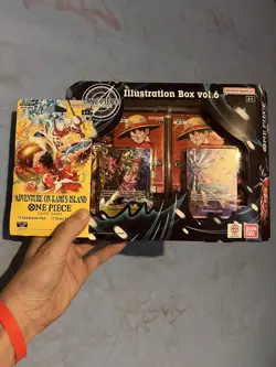 One Piece Card Game - Illustration Box Vol. 6 - Brand New Sealed & OP15 Pack - Image 1