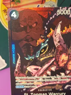 St. Topman Warcury (Alternate Art) OP13-089 Carrying On His Will Foil One Piece - Image 2