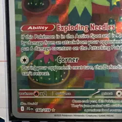 Pokemon TCG Sv09: Journey Together MARACTUS 160/159 IR Full Art HOLO 110 HP ENG - Image 5