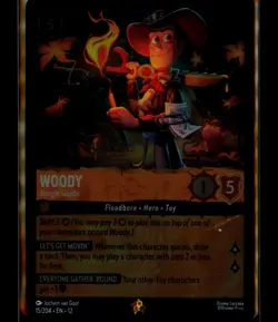 Woody - Jungle Guide Cold Foil Legendary Wilds Unknown 15/204 NM - Image 1