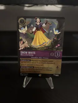 Snow White - Merry as the Morning (Foil) 37/204 Wilds Unknown Cold Foil - Image 1