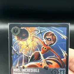 Lorcana - Mrs. Incredible Determined Rescuer COLD FOIL - Wilds Unknown 195/204 - Image 3