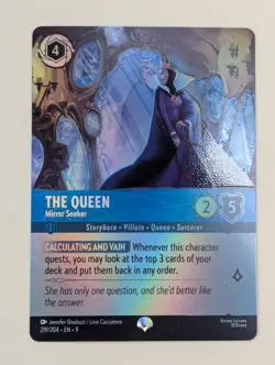 Lorcana TCG - The Queen - Mirror Seeker (Epic) - 219/204 Fabled NM - Image 1
