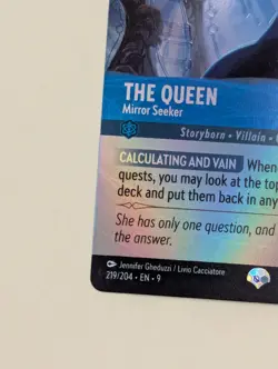 Lorcana TCG - The Queen - Mirror Seeker (Epic) - 219/204 Fabled NM - Image 3