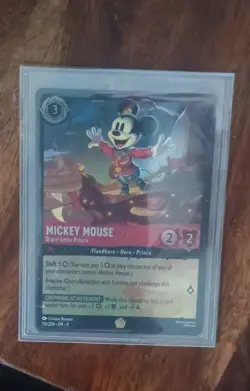Mickey Mouse - Brave Little Prince 111/204 Fabled Cold Foil - Image 1