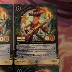 Woody Jungle Guide Wilds Unknown Set Champ Non-Foil Promos (4) - Image 3