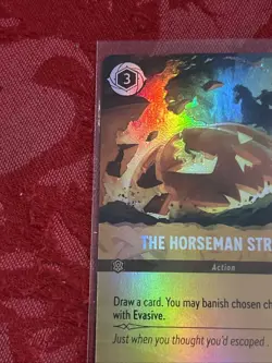 EPIC Lorcana Whispers - The Horseman Strikes! - 207/204 - EPIC - FOIL - Image 3