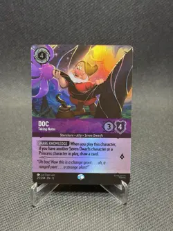 Doc - Taking Notes (Epic) 210/204 Wilds Unknown Holo - Image 1