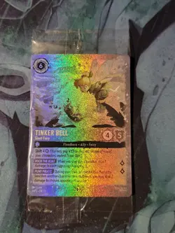 SEALED-Tinker Bell Giant Fairy 11/P3 Promo Glimmer Foil Lorcana Fabled - Image 1