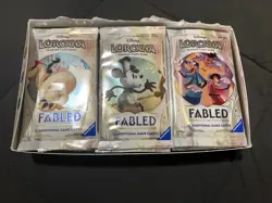 Lorcana Fabled Booster Box OPEN 24 Packs - Image 1