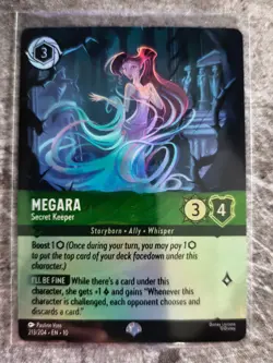 Megara - Secret Keeper - 214 - Epic - Whispers in the Well - Lorcana - Image 1