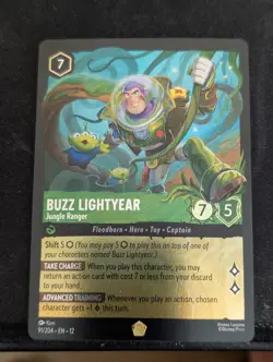 Buzz Lightyear - Jungle Ranger 91/204 Wilds Unknown Cold Foil - Image 1