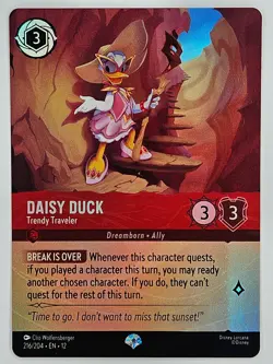 Lorcana - 216/204 Daisy Duck - Trendy Traveler - Epic - Image 1
