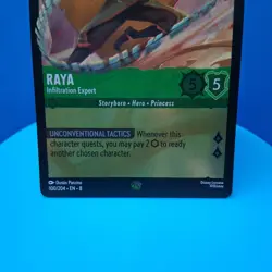 Raya - Infiltration Expert 100/204 Reign of Jafar Cold Foil - Image 2