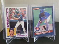 Donruss Recollection Collection Ryne Sandberg 1985 Diamond King Buyback Auto SGC - Image 5