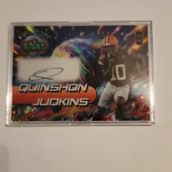 2025 Wild Card Galactic Splat Quinshon Judkins 1/1 Auto Autograph RC Rookie RARE - Image 1