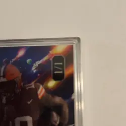 2025 Wild Card Galactic Splat Quinshon Judkins 1/1 Auto Autograph RC Rookie RARE - Image 2