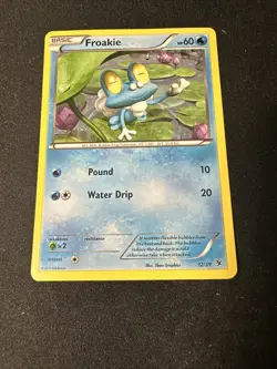 Pokemon TCG XY Kalos Starter Set Froakie 12/39 - Image 2