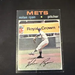Topps 1969 Nolan Ryan #513 New York Mets Baseball Card Base Set - Image 1