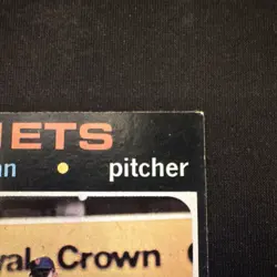 Topps 1969 Nolan Ryan #513 New York Mets Baseball Card Base Set - Image 4