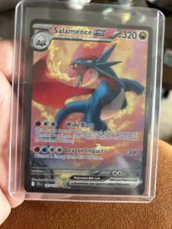 Pokemon TCG Salamance EX Journey Together Special Illustration Card 187/159 N/m - Image 1