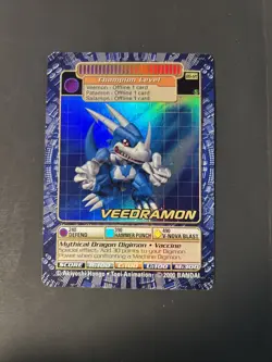 Digimon Veedramon BO-121S Card 2000 Digi-Battle Series 3 Bandai Holo - Image 1