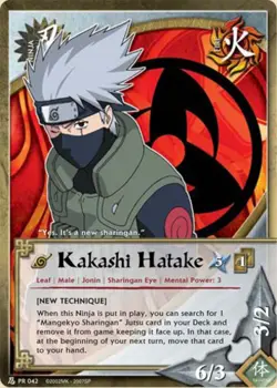 Kakashi Hatake - PR-042 - Common - 1st Edition Promo Cards NM/LP - Naruto - Image 1