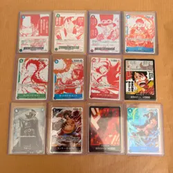One Piece Card Bundle, all top loaded. - Image 1