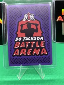 Tecmo Bo Jackson Battle Arena 1st Ed Holo Plays 10-Card Lot Play Ban - Image 2