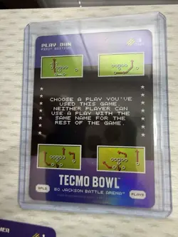 Tecmo Bo Jackson Battle Arena 1st Ed Holo Plays 10-Card Lot Play Ban - Image 5