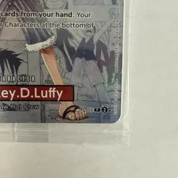 One Piece Monkey.D.Luffy SEALED College Basketball US Voyage P-055 Promo Card !! - Image 4