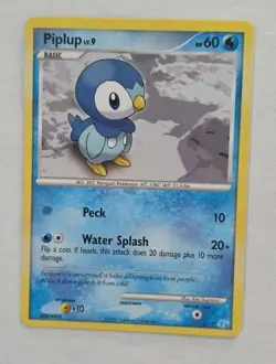Piplup 5/12 Ex Trainer Kit Pokemon Card NM - Image 1