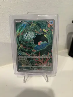 Clamperl 195/182 Holo Illustration Rare Destined Rivals Pokemon Card - Image 1