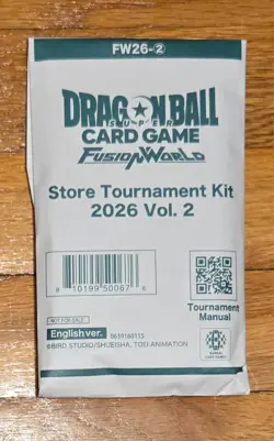 Dragon Ball Super Card Game Fusion World Store Tournament Kit 2026 Vol. 2 Sealed - Image 1