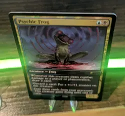 MTG: Secrets Of Strixhaven PSYCHIC FROG FOIL STORE CHAMPIONSHIP PROMO Magic - Image 3