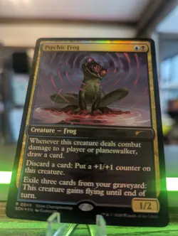 MTG: Secrets Of Strixhaven PSYCHIC FROG FOIL STORE CHAMPIONSHIP PROMO Magic - Image 5