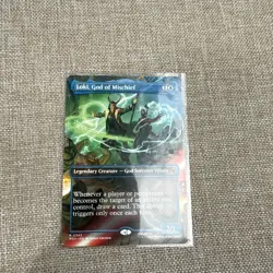 Loki, God of Mischief (Borderless) #343 (NM) Marvel Super Heroes MSH Magic MTG - Image 1