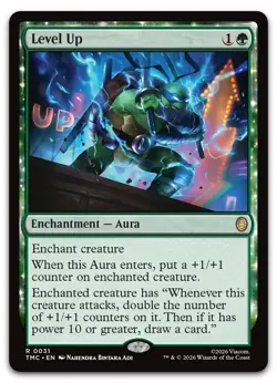 Level Up #31 (NM) Commander: Teenage Mutant Ninja Turtles TMC Magic MTG - Image 1